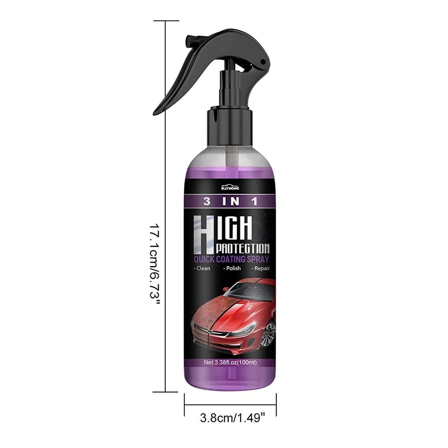 ProShield™ 3-in-1 Nano Ceramic Coating & Scratch Remover (Pack of 2)